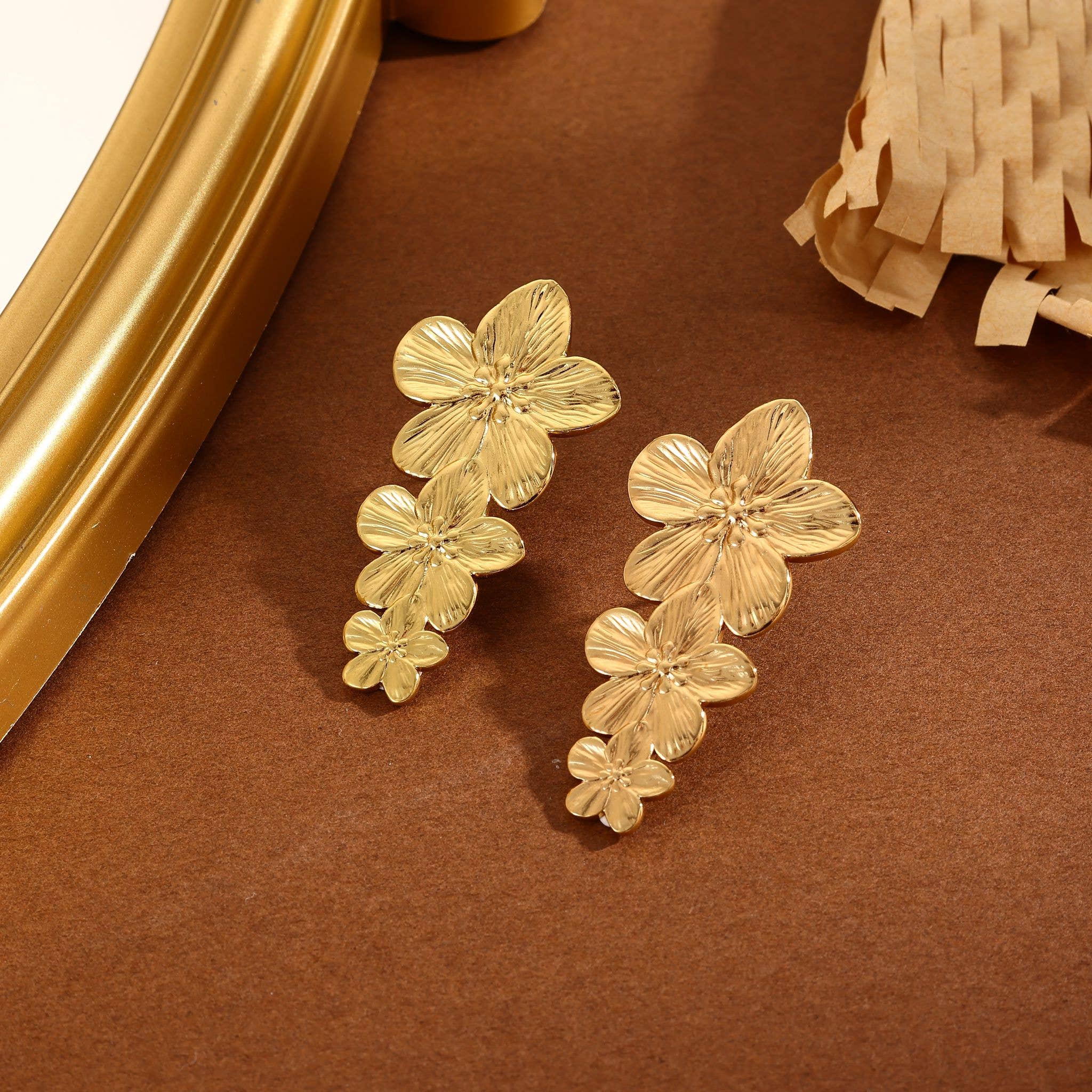 Boucles d'Oreilles Flowers